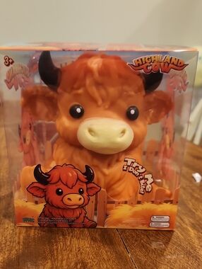 Highland Cow Squishy Plush Toy made By PPNC from Five Below Brand New In Box NIB